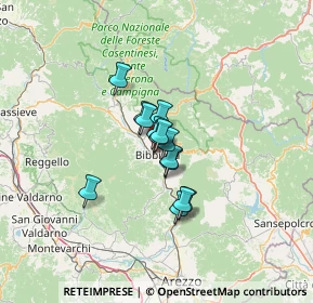 Mappa , 52011 Bibbiena AR, Italia (7.61786)
