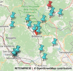 Mappa , 52011 Bibbiena AR, Italia (18.6865)