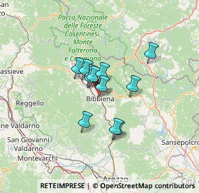 Mappa , 52011 Bibbiena AR, Italia (8.82667)