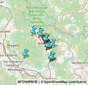 Mappa , 52011 Bibbiena AR, Italia (7.80357)