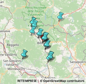Mappa , 52011 Bibbiena AR, Italia (9.57316)