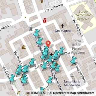 Mappa Piazza Remo Bertoncini, 56022 Castelfranco di Sotto PI, Italia (0.05926)