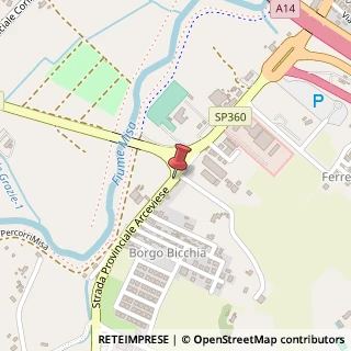 Mappa Strada Statale Arceviese, 37/A, 60019 Senigallia, Ancona (Marche)