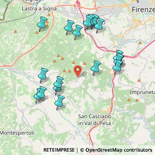 Mappa Via 1º Maggio, 50026 San Casciano in Val di pesa FI, Italia (4.62611)