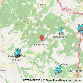 Mappa Via 1º Maggio, 50026 San Casciano in Val di pesa FI, Italia (4.037)