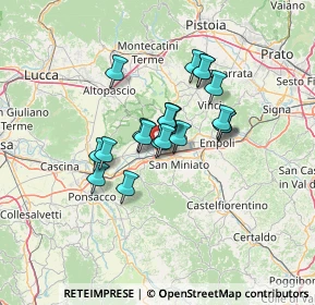 Mappa Via Ugo Nobile snc Interporto, 56028 San Miniato PI, Italia (9.558)