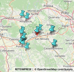 Mappa Via Ugo Nobile snc Interporto, 56028 San Miniato PI, Italia (12.84824)