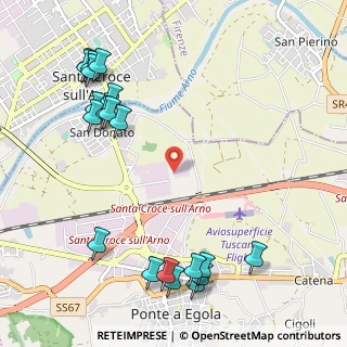 Mappa Via Ugo Nobile snc Interporto, 56028 San Miniato PI, Italia (1.42)
