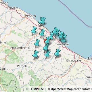Mappa Via Fornace, 61040 Monte Porzio PU, Italia (10.2025)
