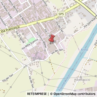 Mappa Via Enrico Mattei, 11, 56022 Castelfranco di Sotto, Pisa (Toscana)