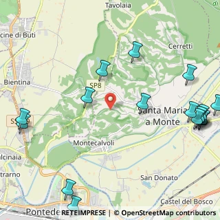 Mappa Via di Melone, 56020 Santa Maria a Monte PI, Italia (3.1605882352941)