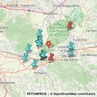 Mappa Via di Melone, 56020 Santa Maria a Monte PI, Italia (6.24625)