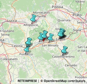 Mappa Via Magellano, 56028 San Miniato PI, Italia (11.12294)