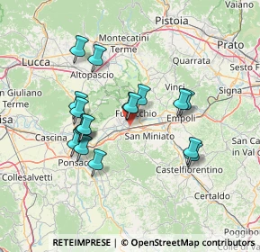 Mappa Via Magellano, 56028 San Miniato PI, Italia (12.74)