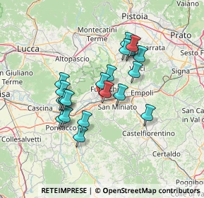 Mappa Via Magellano, 56028 San Miniato PI, Italia (12.0095)