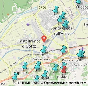 Mappa Via della Scienza, 56022 Castelfranco di Sotto PI, Italia (2.9665)