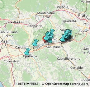 Mappa Via della Scienza, 56022 Castelfranco di Sotto PI, Italia (11.125)