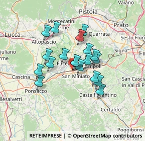 Mappa Via Giuseppe Lombardo Radice, 56028 San Miniato PI, Italia (10.52895)