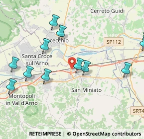 Mappa Via Giuseppe Lombardo Radice, 56028 San Miniato PI, Italia (5.758)