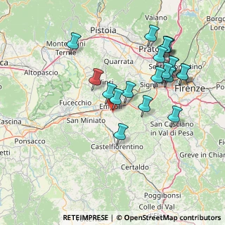 Mappa Via Adamello, 50053 Empoli FI, Italia (16.406)