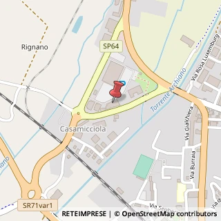 Mappa Via Giuseppe Valentini, 59, 52011 Bibbiena, Arezzo (Toscana)
