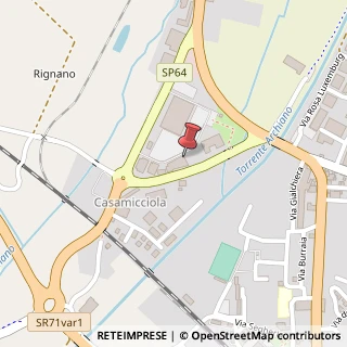 Mappa Via Rignano, 9/A, 52011 Bibbiena, Arezzo (Toscana)