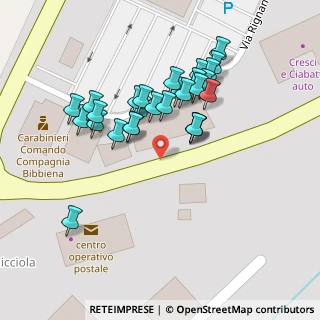Mappa Via della Consuma, 52011 Bibbiena AR, Italia (0.05393)