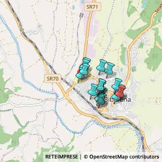 Mappa Via della Consuma, 52011 Bibbiena AR, Italia (0.6765)