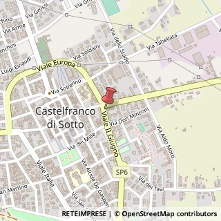 Mappa Via Provinciale Francesca Nord, 18, 56022 Castelfranco di Sotto, Pisa (Toscana)