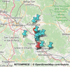 Mappa Via Giuseppe di Vittorio, 50067 Rignano sull'Arno FI, Italia (10.18313)