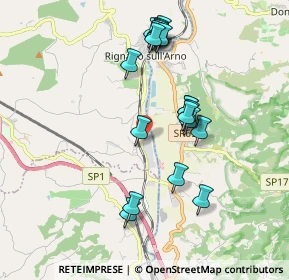 Mappa Via Giuseppe di Vittorio, 50067 Rignano sull'Arno FI, Italia (1.8905)