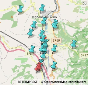 Mappa Via Giuseppe di Vittorio, 50067 Rignano sull'Arno FI, Italia (1.7425)