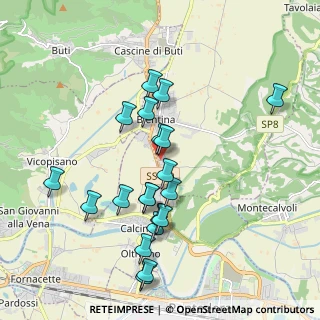 Mappa Via G. Golgi, 56031 Bientina PI, Italia (1.9445)