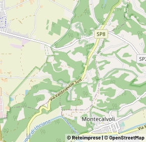 Mappa Strada del bufalaio, 56031 Santa Maria A Monte PI, Italia (0.94615)