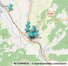 Mappa Via S. Vincenzo, 52011 Bibbiena AR, Italia (1.04545)