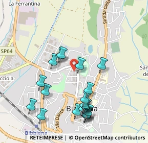 Mappa Via S. Vincenzo, 52011 Bibbiena AR, Italia (0.535)