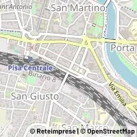 Map Pisa