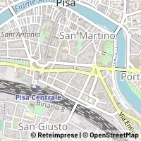 Map Pisa
