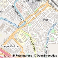 Mapa Senigallia