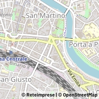 Map Pisa