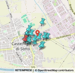 Mappa Via Tabellata, 56022 Castelfranco di Sotto PI, Italia (0.297)