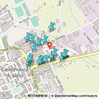 Mappa Via Tabellata, 56022 Castelfranco di Sotto PI, Italia (0.19524)
