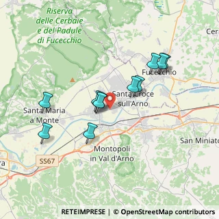 Mappa Via XXV Aprile, 56022 Castelfranco di Sotto PI, Italia (3.32818)