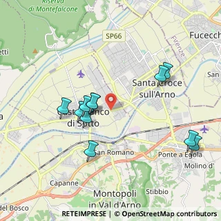 Mappa Via XXV Aprile, 56022 Castelfranco di Sotto PI, Italia (1.95818)