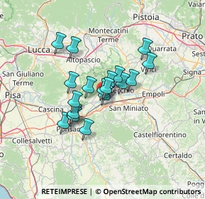 Mappa Via Tabellata, 56022 Castelfranco di Sotto PI, Italia (10.01316)