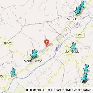 Mappa Viale Marche, 61040 Monte Porzio PU, Italia (3.59273)