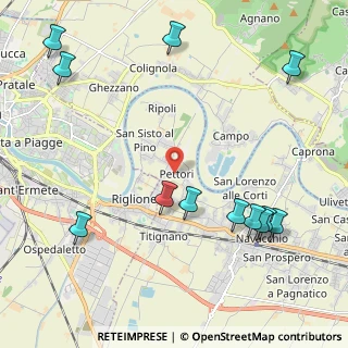 Mappa Via di Borgo, 56021 Cascina PI, Italia (2.7625)