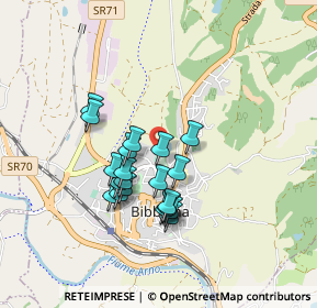 Mappa Via Fonte Castellare, 52011 Bibbiena AR, Italia (0.7305)