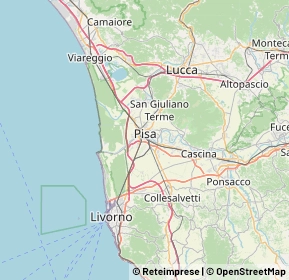 Mappa 56100 Pisa PI, Italia (15.10947)
