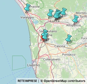 Mappa Via Pasquale Pardi, 56121 Pisa PI, Italia (15.45)